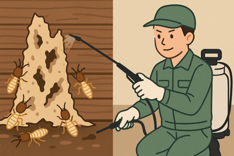シロアリ駆除